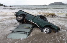 Μεγάλες καταστροφές προκάλεσε η κακοκαιρία στην Κρήτη