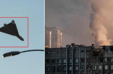 Ιρανικό drone καμικάζι ετοιμάζεται να συντριβεί στο Κίεβο πριν το καταρρίψουν οι αστυνομικοί