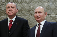 Έρντογαν και Πούτιν σχεδιάζουν να κατασκευάσουν κόμβο φυσικού αερίου στην Τουρκία