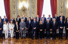 Η ορκωμοσία της κυβέρνησης Μελόνι στην Ιταλία