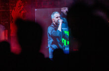 Ο ράπερ ΛΕΞ στη συναυλία του στη Θεσσαλονίκη