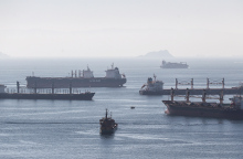 Πλοία που μετέφεραν σιτηρά από τα λιμάνια της Ουκρανίας