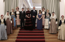 Η δεξίωση της ΠτΔ στο βασιλικό ζεύγος της Ολλανδίας