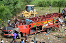 Τροχαίο δυστύχημα με λεωφορείο στην Αφρική