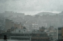 Υποχωρεί η κακοκαιρία Eva - Πού έπεσε περισσότερη βροχή