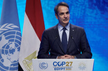Ο Κυριάκος Μητσοτάκης στη Σύνοδο του ΟΗΕ για το κλίμα στην Αίγυπτο (COP27)