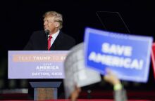 Ο Ντόναλντ Τραμπ σε προεκλογική συγκέντρωση