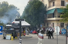 Επεισόδια με μολότοφ και χημικά μετά τις κινητοποιήσεις στη Θεσσαλονίκη