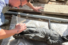 Ανακαλύφθηκαν χάλκινα αγάλματα στην Τοσκάνη