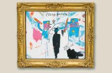 To έργο του Μπασκιά Defacement