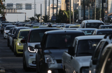 Κίνηση στους δρόμους της Αθήνας