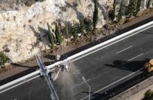 Αθηνών - Κορίνθου: Δόθηκε στην κυκλοφορία η δεξιά λωρίδα