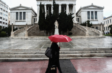 Βροχή στην Αθήνα