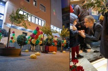 Ο Κώστας Μπακογιάννης εγκαινίασε τον πεζόδρομο της «Φλόγας»