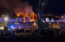 Κόλαση φωτιάς στο νησί Τζέρσεϊ στη Βρετανία μετά την ισχυρή έκρηξη