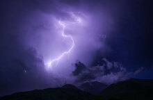 Καταιγίδες στα Ιόνια Νησιά προκαλεί η κακοκαιρία Gaia