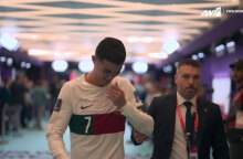 Ο Κριστιάνο Ρονάλντο βάζει τα κλάματα μετά τον αποκλεισμό της Πορτογαλίας από το Μαρόκο