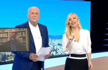 Ο Γιώργος Παπαδάκης βγήκε με skype στην εκπομπή «Καλημέρα Ελλάδα», καθώς παραμένει θετικός στον κορωνοϊό