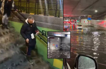 Πλημμύρες στη Μαδρίτη στο μετρό της ισπανικής πρωτεύουσας