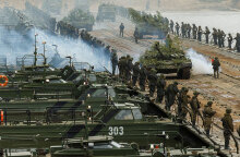 Ρωσικά και λευκορωσικά στρατεύματα εκπαιδεύονται μαζί κοντά στα σύνορα με την Ουκρανία