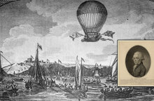 O Jean-Pierre Blanchard ήταν ο πρώτος άνθρωπος που πέταξε με αερόστατο στις ΗΠΑ