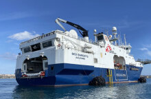 Το πλοίο Geo Barrents της ΜΚΟ «Γιατροί Χωρίς Σύνορα»