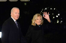 Η Πρώτη Κυρία των ΗΠΑ Τζιλ Μπάιντεν με τον Τζο Μπάιντεν