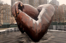 Boston unveils new sculpture honoring Martin Luther King and Coretta Scott King
