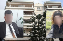 Ο 50χρονος λογιστής στο Μοσχάτο και η 47χρονη που ήταν παρούσα στον απαγχονισμό μέσα στο σπίτι επί της οδού Άνδρου