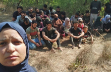 Μετανάστες στον Έβρο