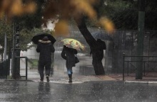 Καιρός σήμερα: Βροχές και καταιγίδες στις περισσότερες περιοχές της χώρας