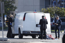 Το λευκό βανάκι όπου βρέθηκε νεκρός ο δράστης του μακελειού στην Καλιφόρνια