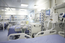 Κρεβάτια ΜΕΘ σε νοσοκομείο