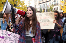 Διαδηλώσεις στην Ισπανία ενάντια στη βία κατά των γυναικών