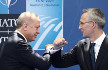 Ρετζέπ Ταγίπ Ερντογάν και Γενς Στόλτενμπεργκ