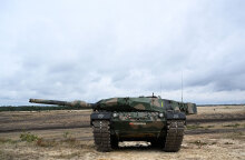 Τα γερμανικό τανκ τύπου Leopard