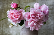 Βάζο γεμάτο λουλούδια