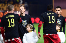 Παίκτες Άρη και Ολυμπιακού