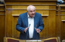 Ο κοινοβουλευτικός εκπρόσωπος του ΚΚΕ Νίκος Καραθανασόπουλος