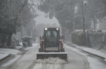Χιονόπτωση στον Διόνυσο