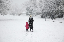 Χιόνια στην Αθήνα