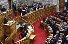 Μετωπική σύγκρουση Κυριάκου Μητσοτάκη και Αλέξη Τσίπρα στη Βουλή @Aris Oikonomou/ SOOC