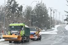 Εκχιονιστικά στην Εθνική οδό
