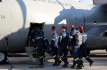 Σεισμός στην Τουρκία: Επιστρέφει στην Ελευσίνα λόγω βλάβης το C-130