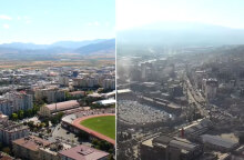 Η πόλη Καχραμάνμαρας πριν και μετά τον σεισμό στην Τουρκία