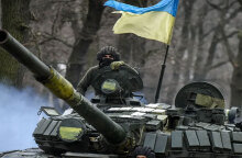 Ουκρανικό τανκ στο Ντονέτσκ