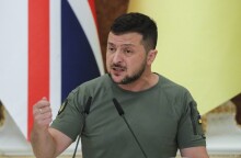 Βολοντίμιρ Ζελένσκι, πρόεδρος της Ουκρανίας