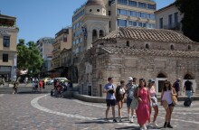 Τουρίστες στην Αθήνα