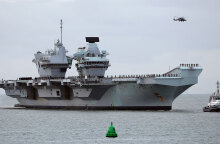 Το βρετανικό αεροπλανοφόρο «HMS Queen Elizabeth»