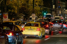 Κίνηση στους δρόμους της Αθήνας